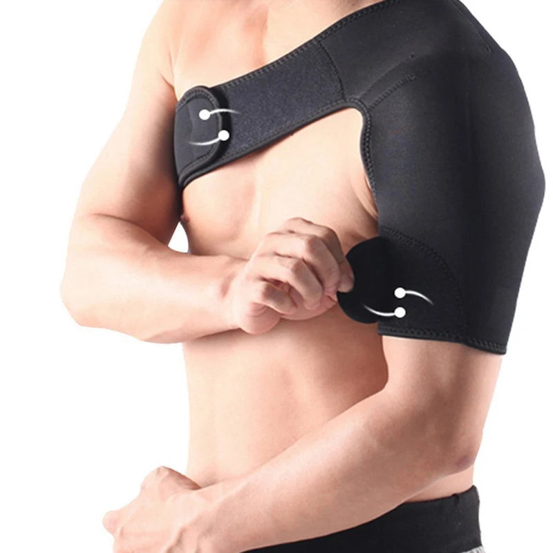 Adjustable Neoprene Shoulder Support Brace – Lightweight, Breathable Stability Brace for Dislocation, Labrum Tear, and Shoulder Pain Relief