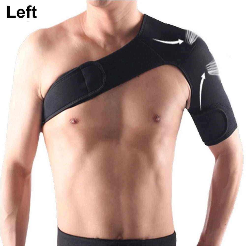 Adjustable Neoprene Shoulder Support Brace – Lightweight, Breathable Stability Brace for Dislocation, Labrum Tear, and Shoulder Pain Relief
