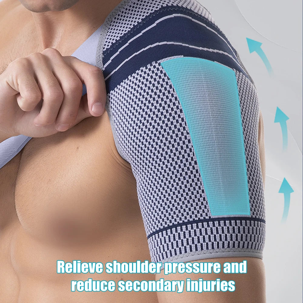 1pcs Shoulder Stability Brace Compression Sleeve for Rotator Cuff Support Injury Prevention Dislocated AC Joint Labrum Tear