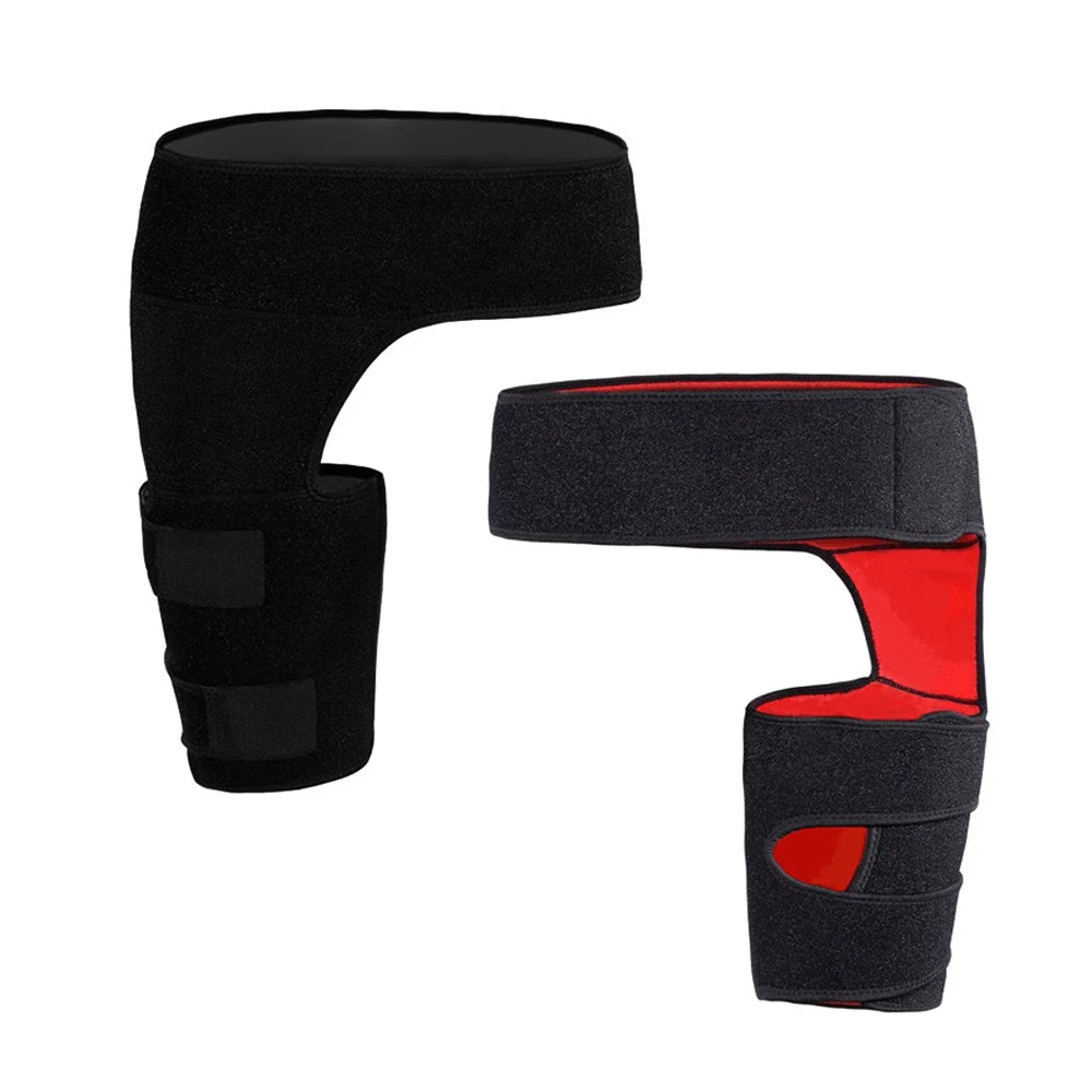 Tcare Sciatica Nerve Pain Relief Thigh Compression Brace for Hip Joints Arthritis Groin Wrap Brace Protector Belt Legwarmers New