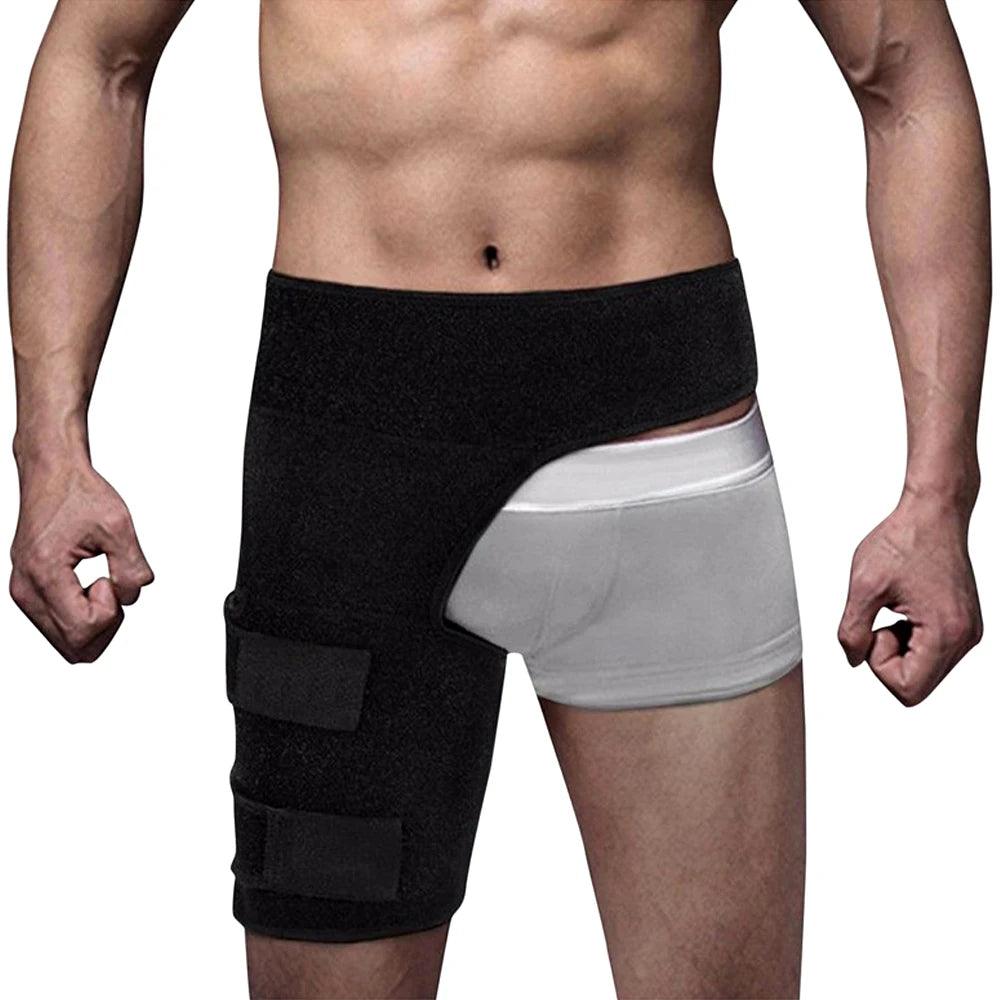 Tcare Sciatica Nerve Pain Relief Thigh Compression Brace for Hip Joints Arthritis Groin Wrap Brace Protector Belt Legwarmers New