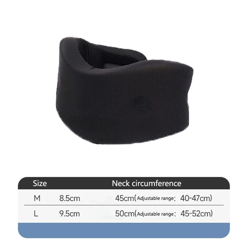Neck Support Cervical Pillow Adjustable Soft Sponge Durable Foam for Relieve Cervical Pain Airplane Travel Nap Health