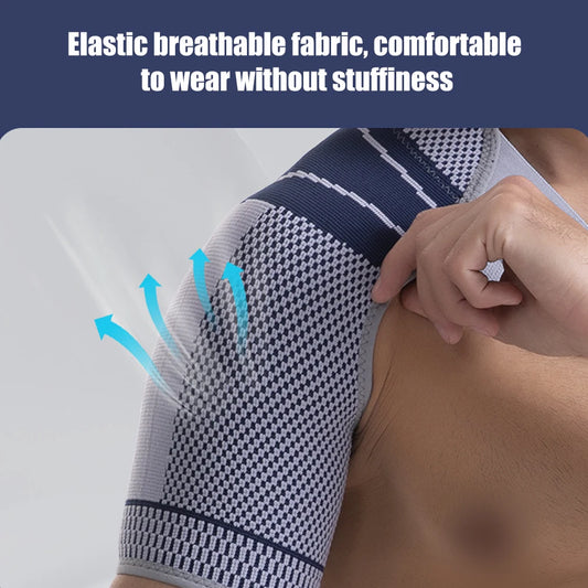 1pcs Shoulder Stability Brace Compression Sleeve for Rotator Cuff Support Injury Prevention Dislocated AC Joint Labrum Tear