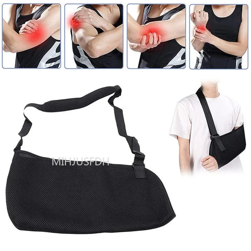 Arm Fixation Strap Arm Sling Braces Shoulder Fixator Medical Support Strap Adjustable Shoulder Support Bracket