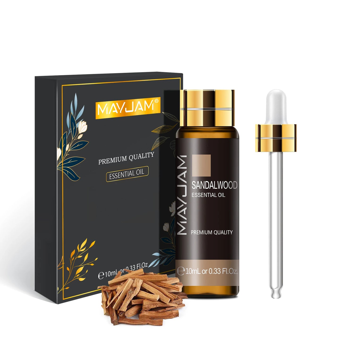 Pure Essential Oils Set (10ML) – Lavender, Eucalyptus, Rose, Lemon, Mint & More for Relaxation, Diffusers & Aromatherapy