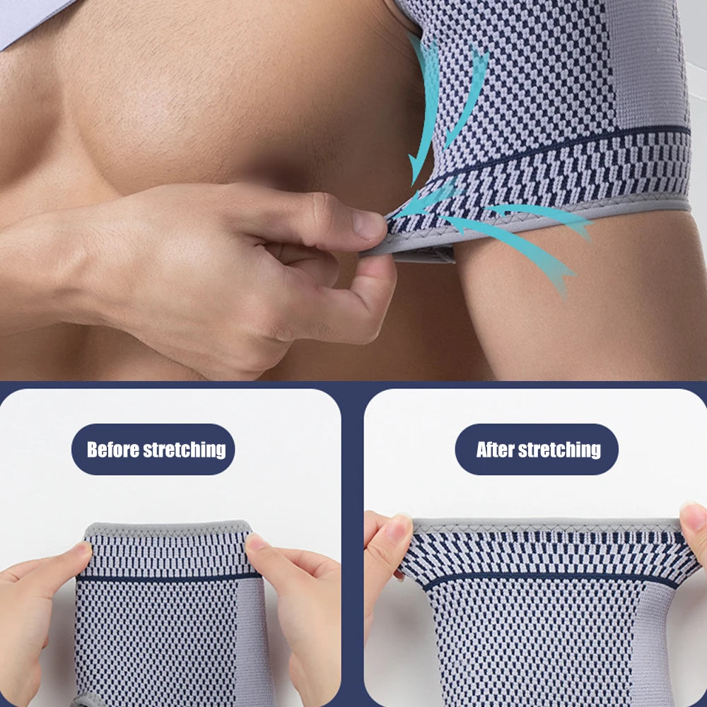 1pcs Shoulder Stability Brace Compression Sleeve for Rotator Cuff Support Injury Prevention Dislocated AC Joint Labrum Tear