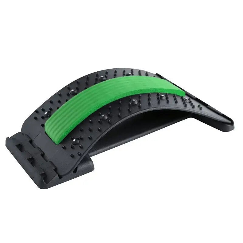 Magnetic Back Stretcher – Multi-Level Adjustable Lumbar & Cervical Spine Support for Pain Relief and Posture Correction