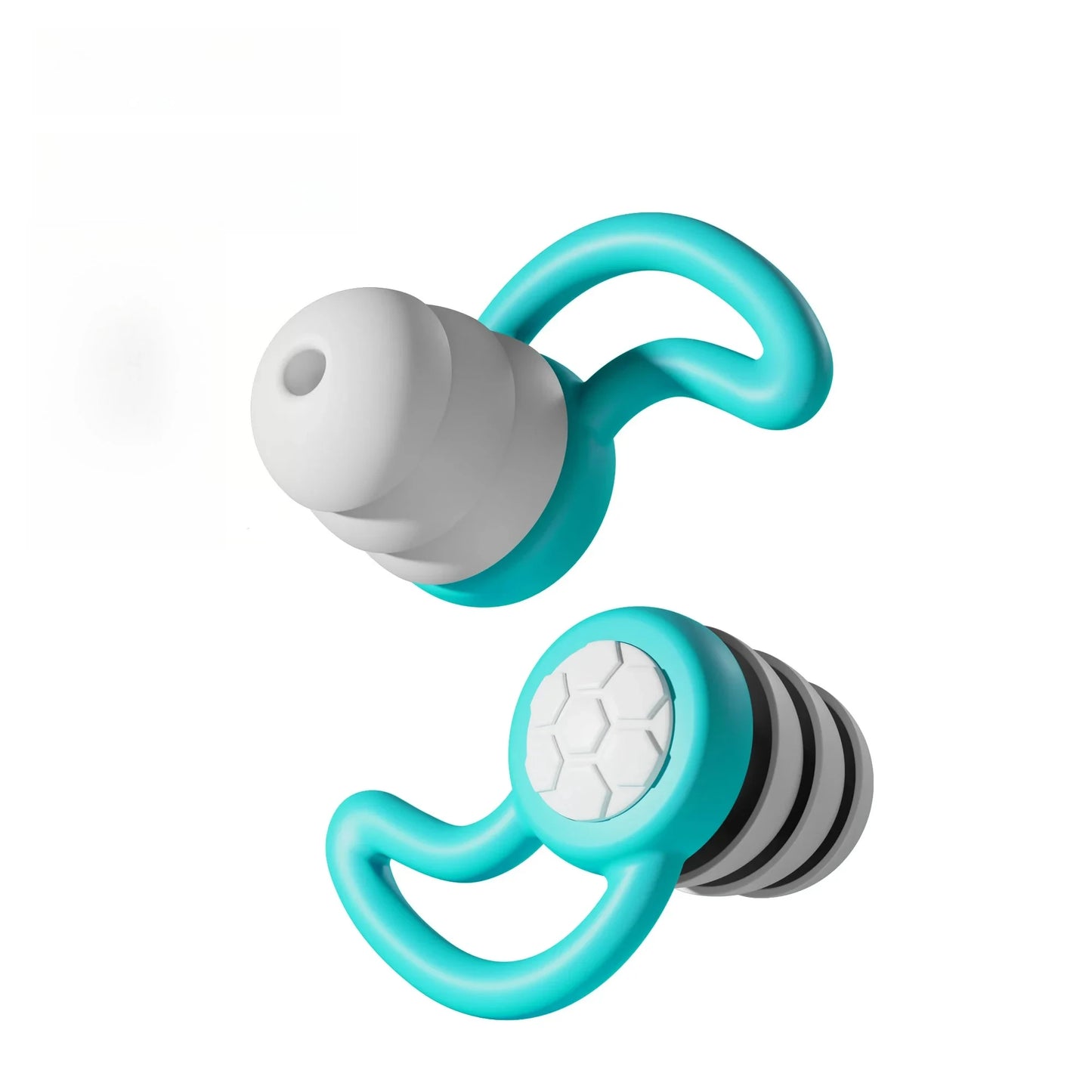 Premium Silicone Noise-Reducing Earplugs – 3-Layer Waterproof Design for Sleeping, Swimming & Quiet Comfort