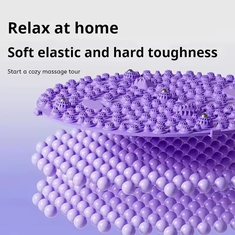 Foot Reflexology & Acupressure Board – Health Walk Massage Pad for Stress Relief and Circulation Boost