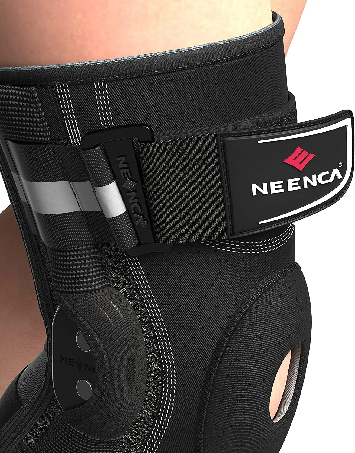 Adjustable Hinged Knee Brace – Dual Stabilizers for Pain Relief, Arthritis, Meniscus Tear, and Injury Recovery (ACL/MCL/PCL Support)