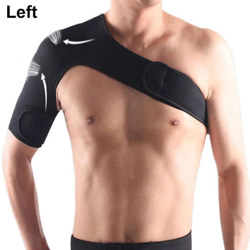 Adjustable Neoprene Shoulder Support Brace – Lightweight, Breathable Stability Brace for Dislocation, Labrum Tear, and Shoulder Pain Relief