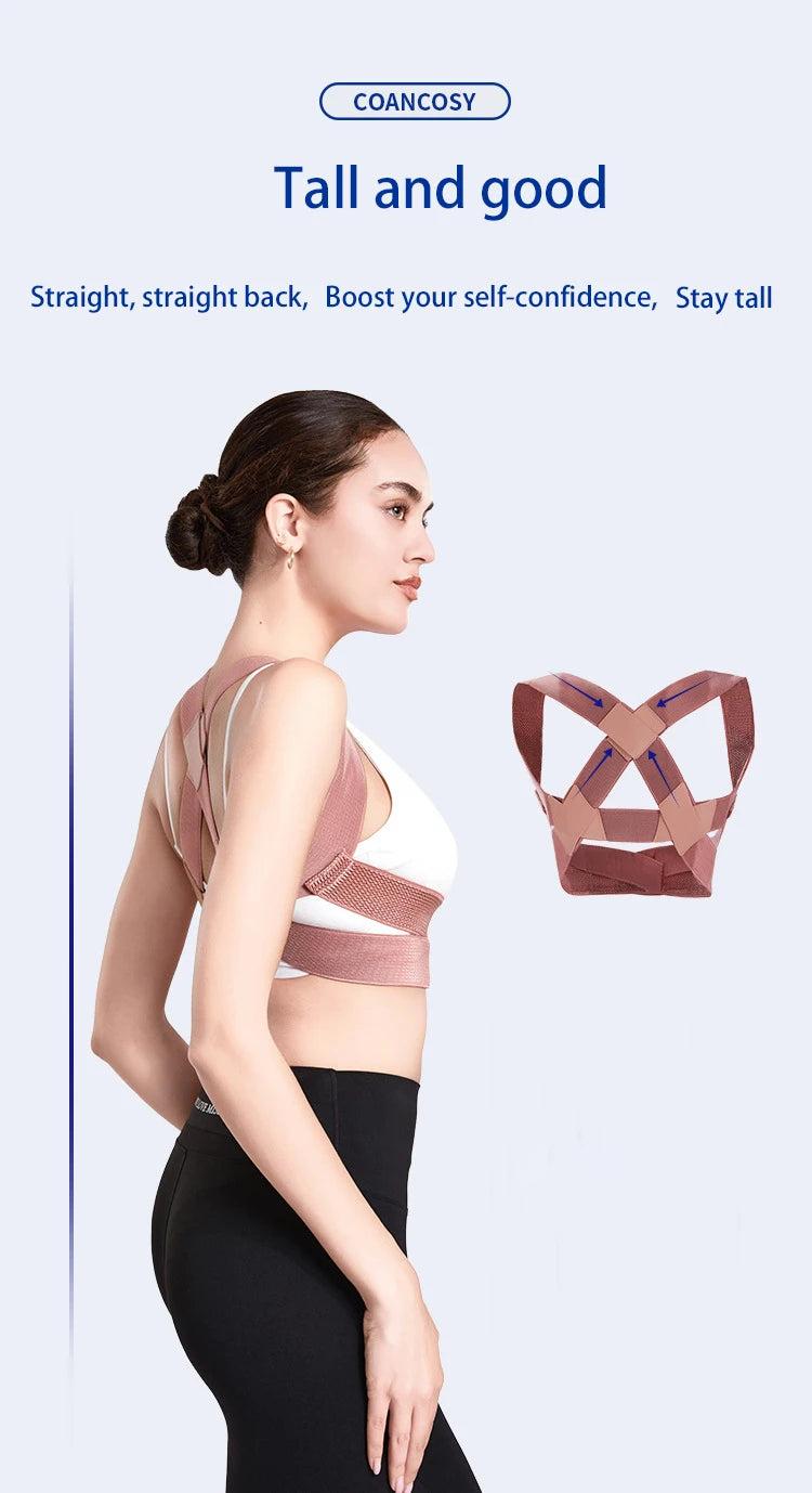 Hump Correction Device With Invisible Posture for Adults,shoulder Opening and Back Straightening to Prevent Hunchback
