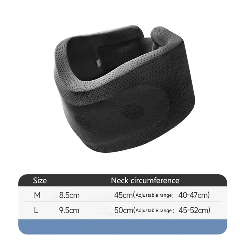 Neck Support Cervical Pillow Adjustable Soft Sponge Durable Foam for Relieve Cervical Pain Airplane Travel Nap Health