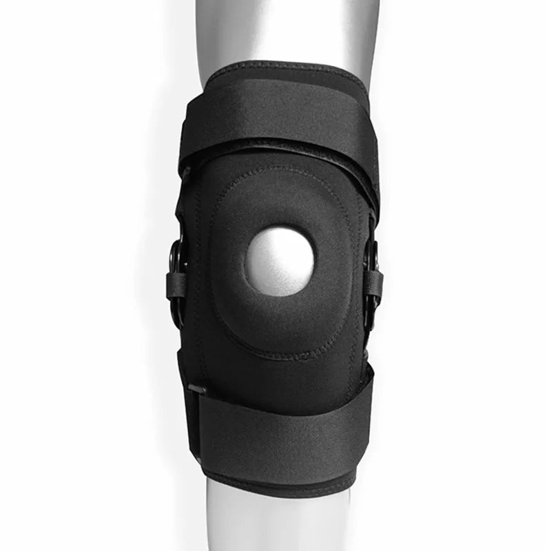 Hinged Knee Brace Support with Strap Side Patella Stabilizers for Protection Pain Relief for Arthritis,Meniscus Tear