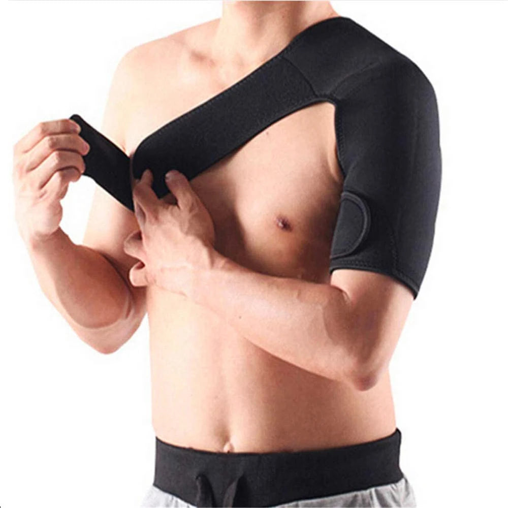 Adjustable Neoprene Shoulder Support Brace – Lightweight, Breathable Stability Brace for Dislocation, Labrum Tear, and Shoulder Pain Relief