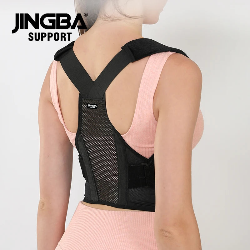 Fully Adjustable Back Brace Posture Corrector – Upper Spine Support for Men & Women