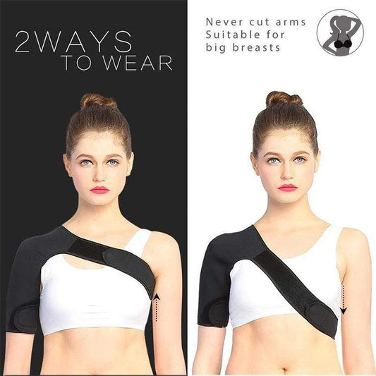 Adjustable Neoprene Shoulder Support Brace – Lightweight, Breathable Stability Brace for Dislocation, Labrum Tear, and Shoulder Pain Relief