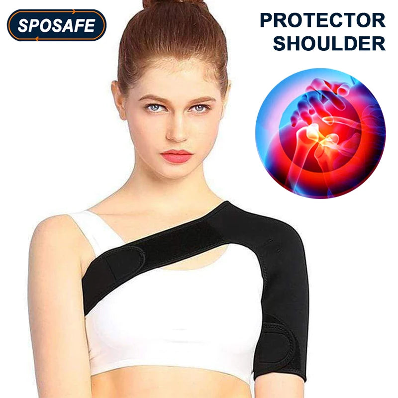 Adjustable Neoprene Shoulder Support Brace – Lightweight, Breathable Stability Brace for Dislocation, Labrum Tear, and Shoulder Pain Relief