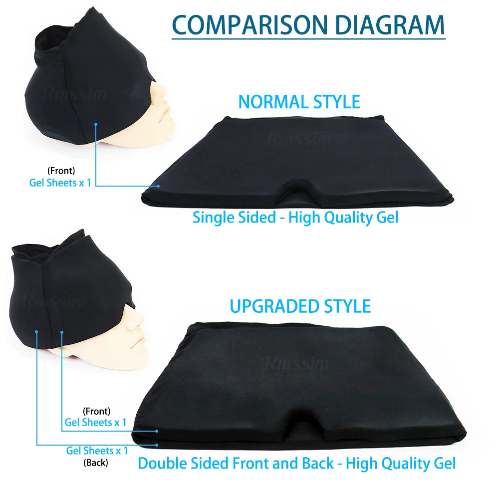 Cooling Gel Ice Headache Relief Cap – Cold Compress Therapy Hat for Migraine, Sinus Pressure, and Stress Relief