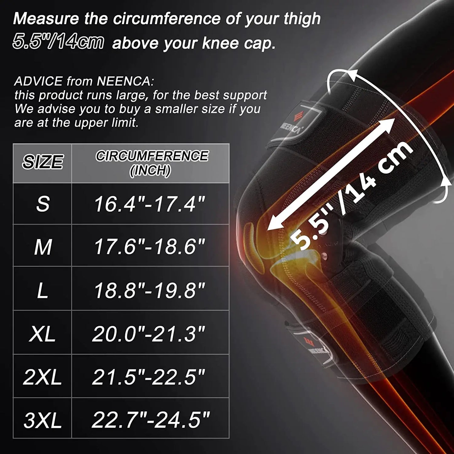 Adjustable Hinged Knee Brace – Dual Stabilizers for Pain Relief, Arthritis, Meniscus Tear, and Injury Recovery (ACL/MCL/PCL Support)