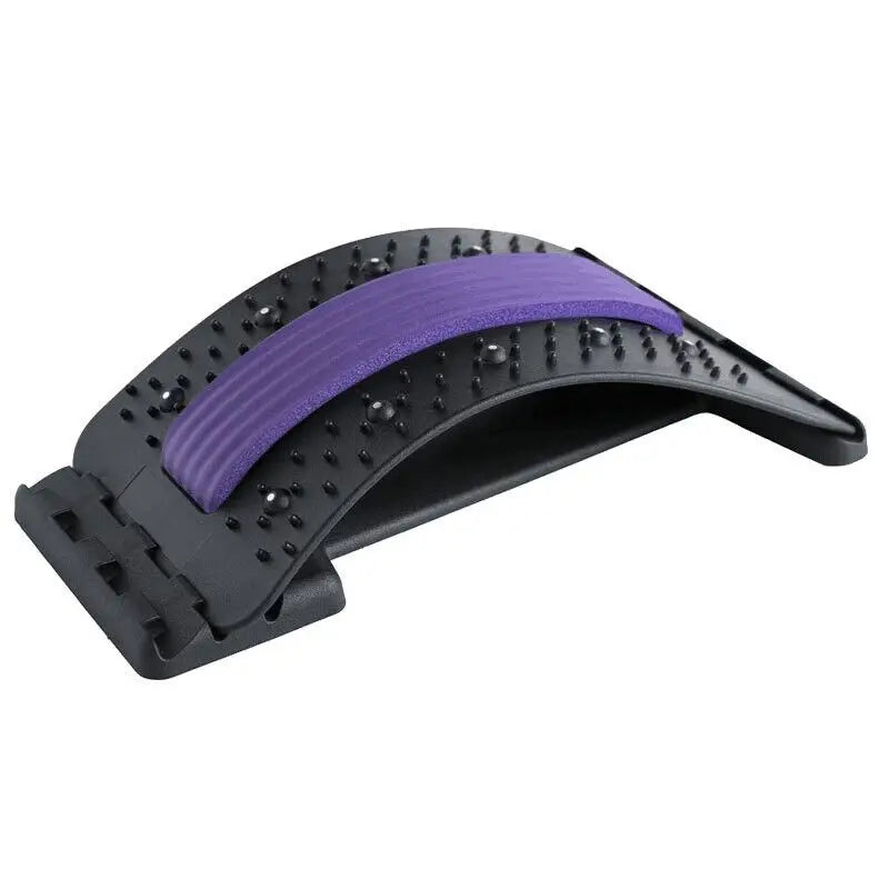 Magnetic Back Stretcher – Multi-Level Adjustable Lumbar & Cervical Spine Support for Pain Relief and Posture Correction