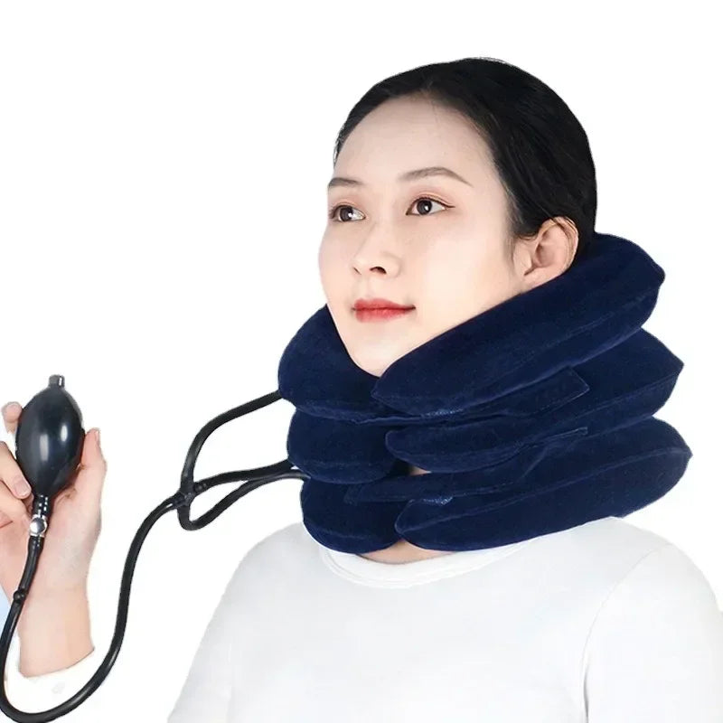 Neck Stretcher Inflatable Air Cervical Traction 1 Tube House Medical Devices Orthopedic Pillow Collar Pain Relief Tractor