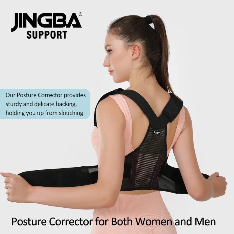 Fully Adjustable Back Brace Posture Corrector – Upper Spine Support for Men & Women
