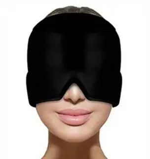 1pc Gel Hot & Cold Therapy Ice Cap – Head Wrap, Face Mask & Sleep Eye Mask for Pain Relief and Relaxation