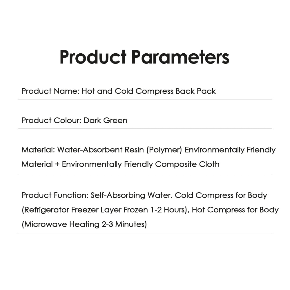 Large Ice Pack for Muscle Relaxation – Reusable Hot Cold Gel Pack with Cooling Cushion for Knee, Leg, Back, Neck & Shoulder Support