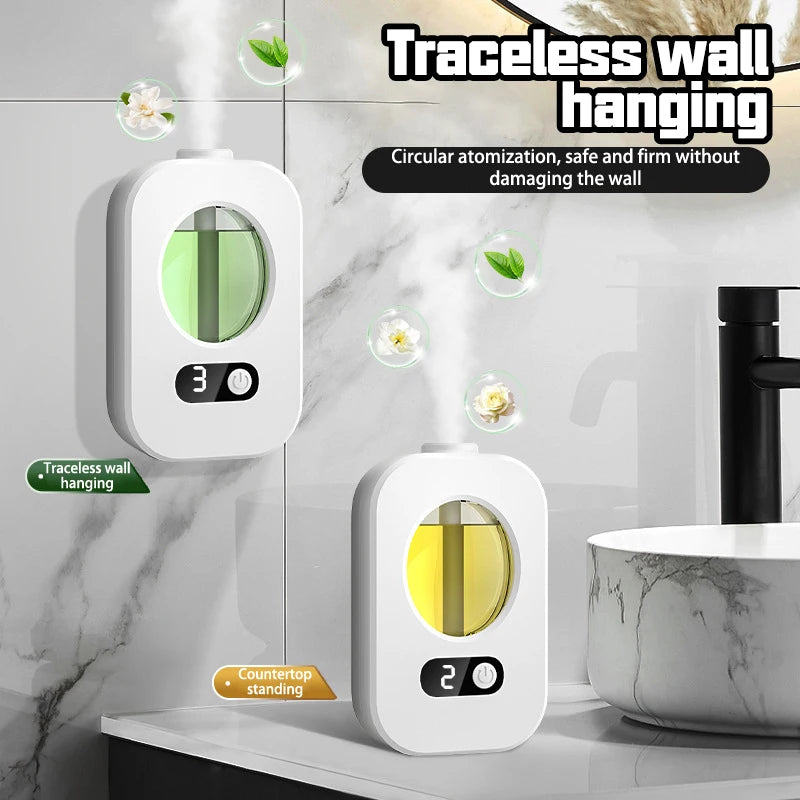 Automatic Essential Oil Diffuser – Smart Air Freshener, Aromatherapy Humidifier & Fragrance Dispenser