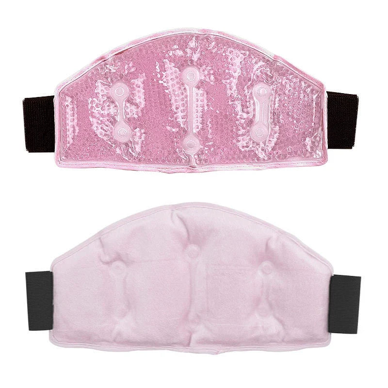 Reusable Gel Bead Neck Strap - Universal Fit Hot/Cold Compress for Shoulder, Neck, and Waist Relief - Microwave and Refrigerator