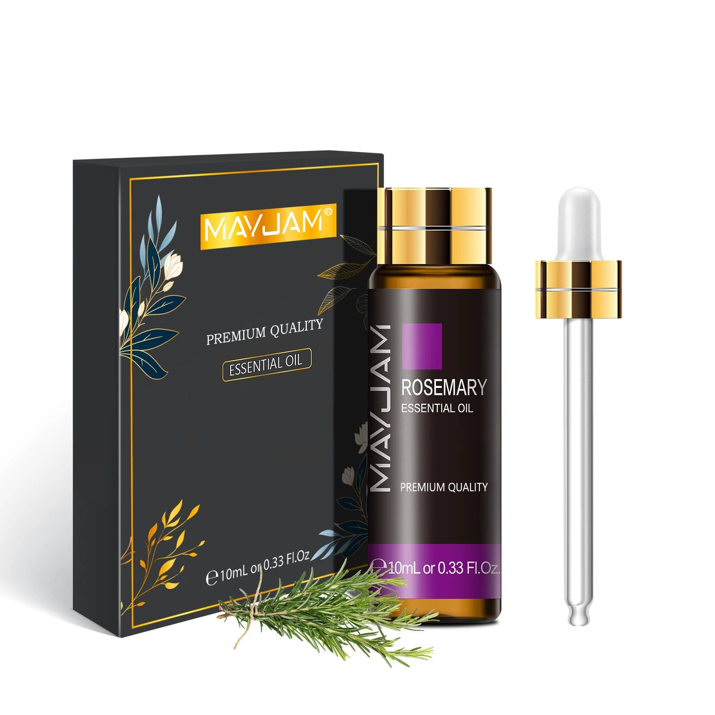 Pure Essential Oils Set (10ML) – Lavender, Eucalyptus, Rose, Lemon, Mint & More for Relaxation, Diffusers & Aromatherapy