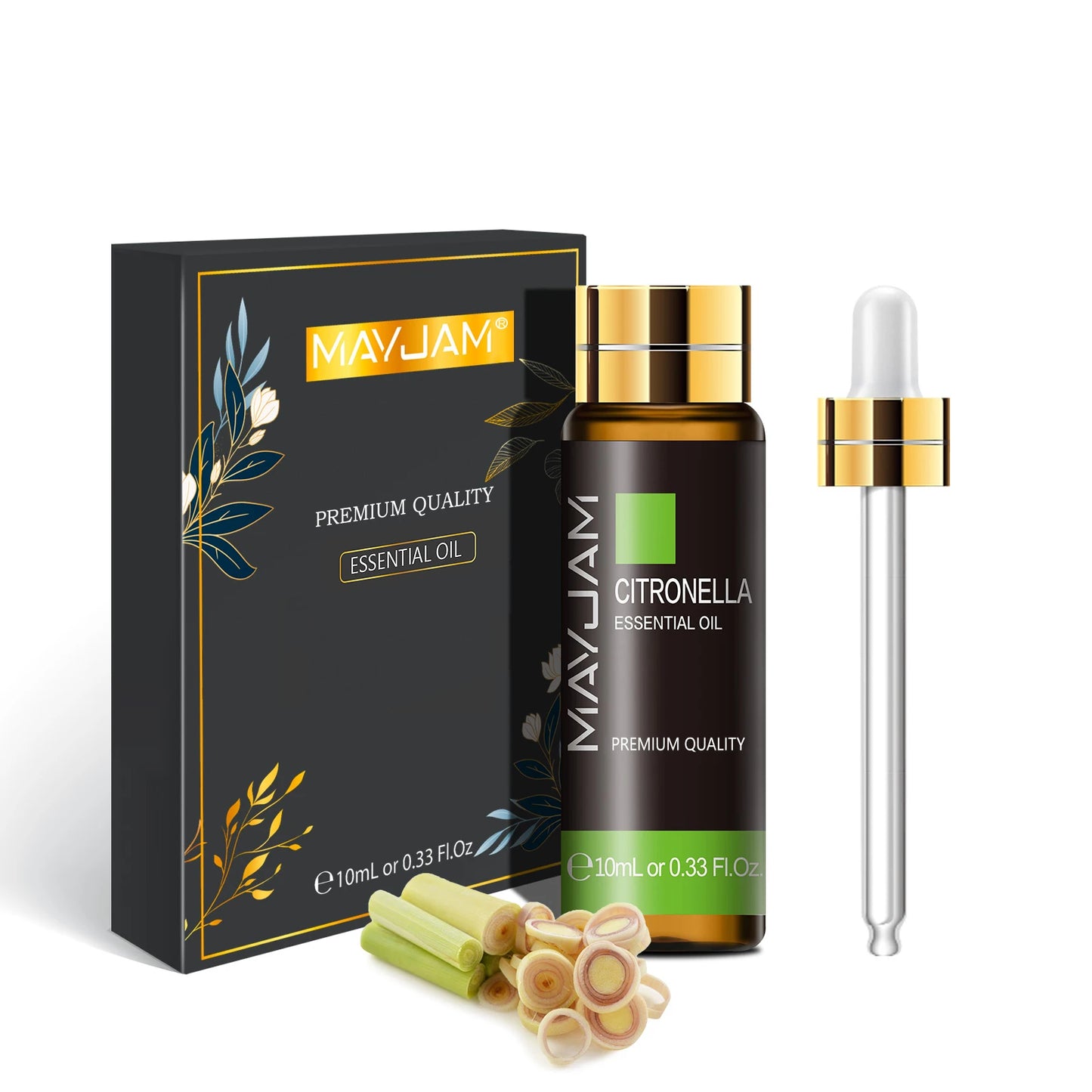 Pure Essential Oils Set (10ML) – Lavender, Eucalyptus, Rose, Lemon, Mint & More for Relaxation, Diffusers & Aromatherapy