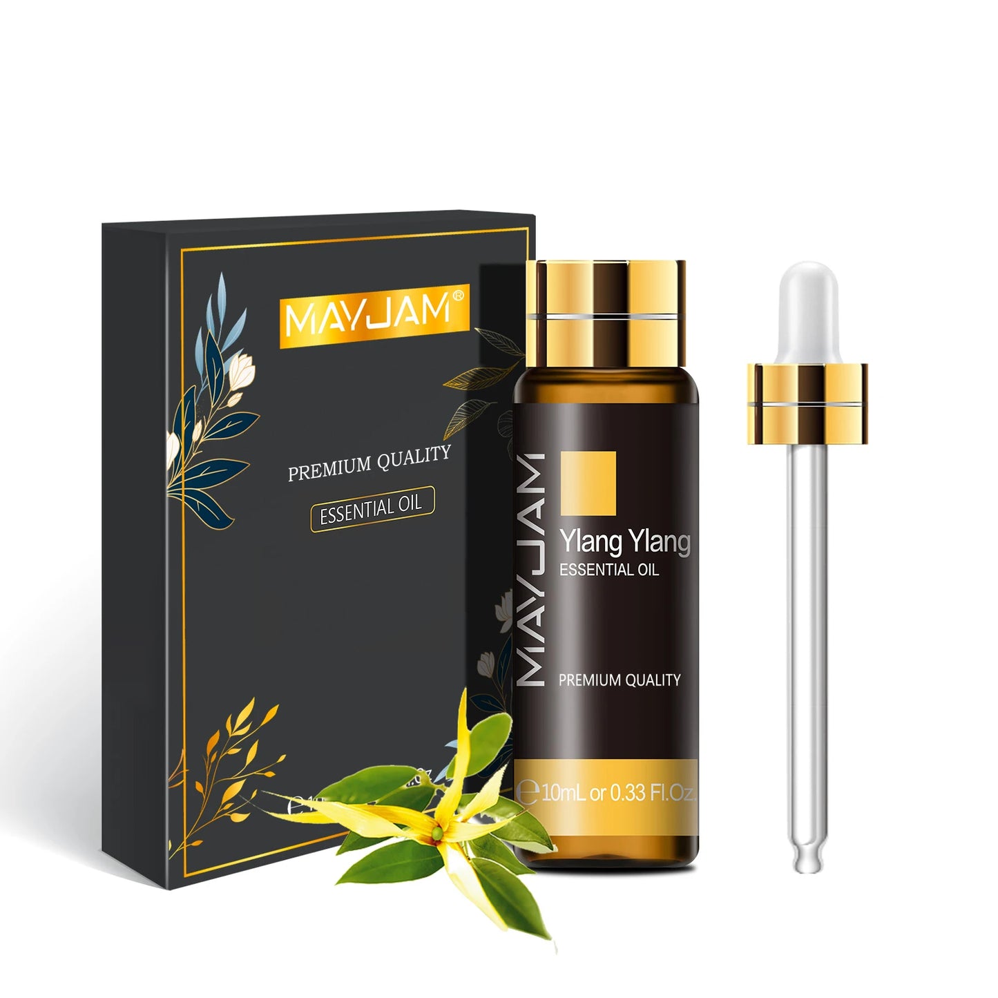 Pure Essential Oils Set (10ML) – Lavender, Eucalyptus, Rose, Lemon, Mint & More for Relaxation, Diffusers & Aromatherapy