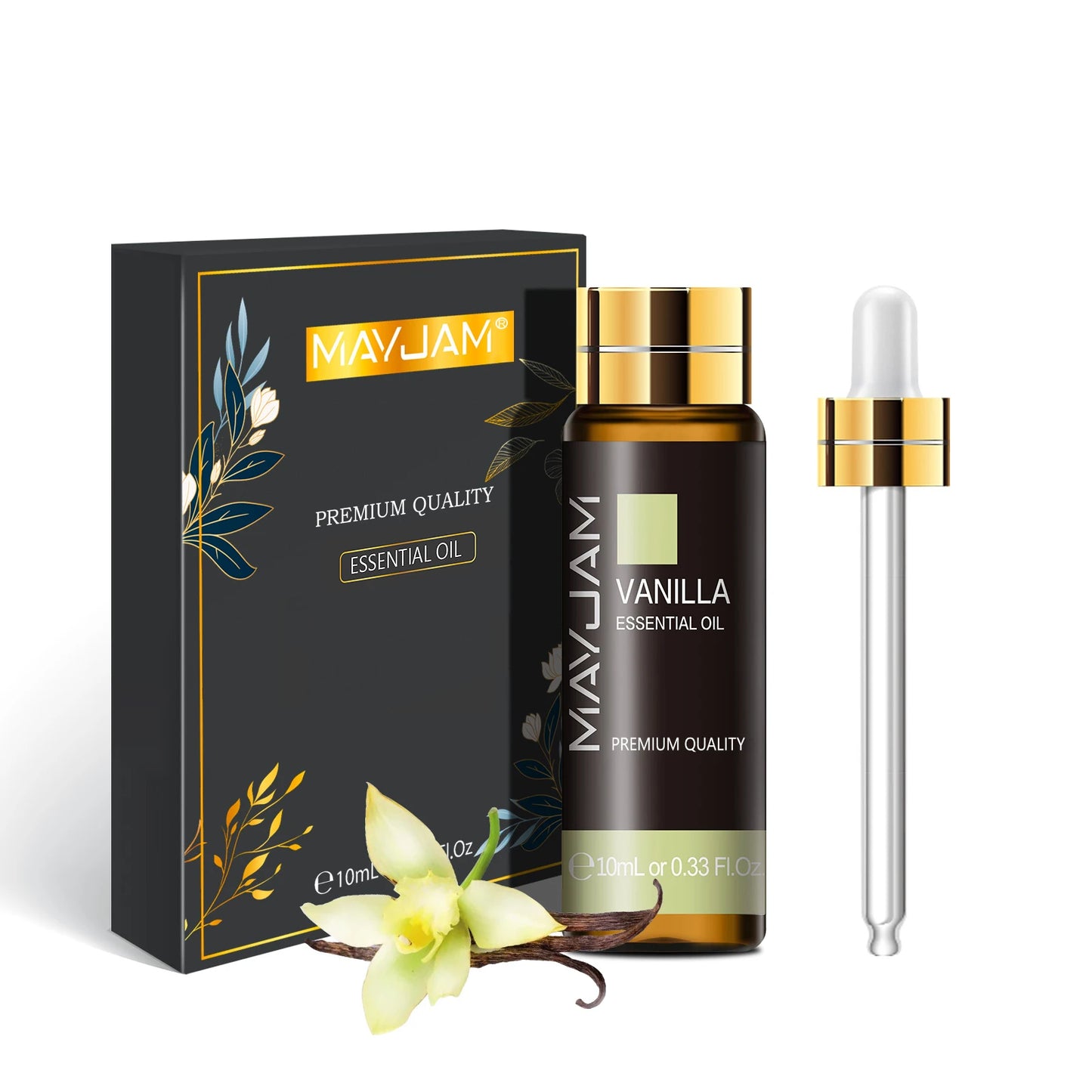 Pure Essential Oils Set (10ML) – Lavender, Eucalyptus, Rose, Lemon, Mint & More for Relaxation, Diffusers & Aromatherapy