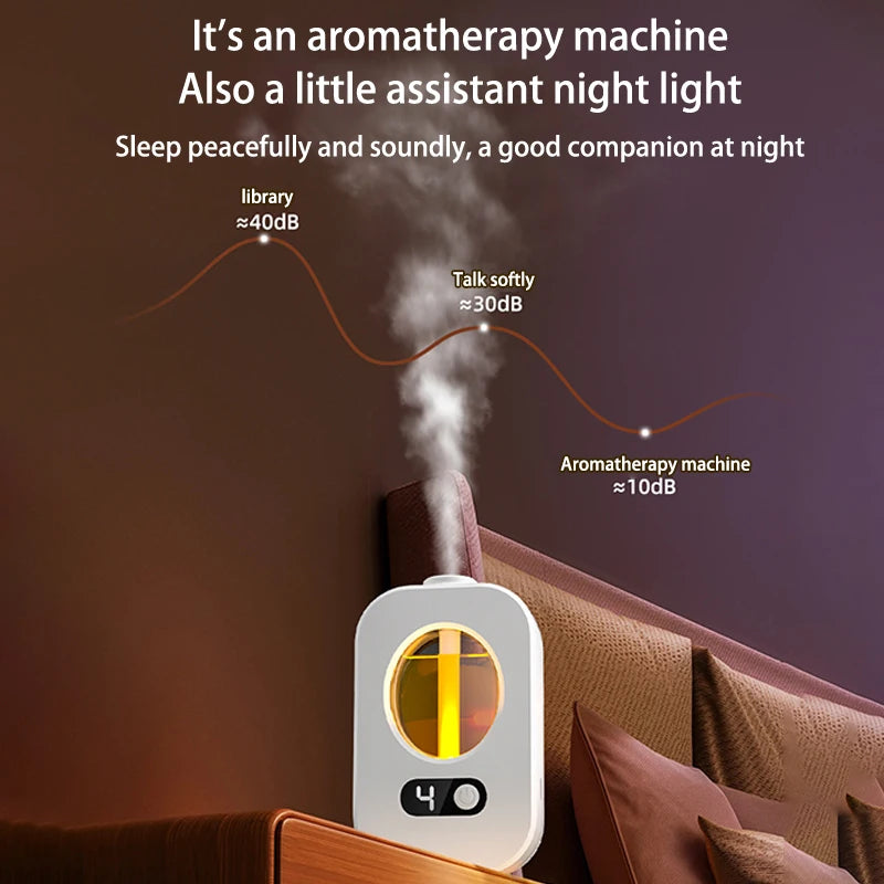 Automatic Essential Oil Diffuser – Smart Air Freshener, Aromatherapy Humidifier & Fragrance Dispenser