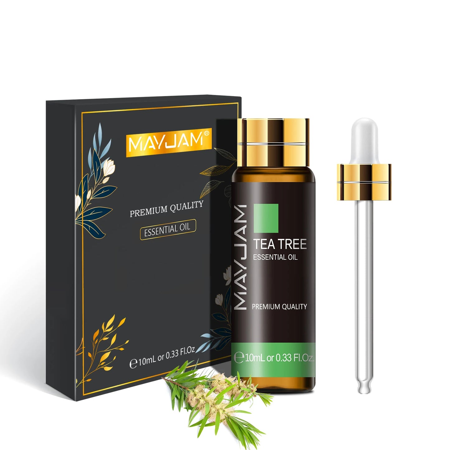 Pure Essential Oils Set (10ML) – Lavender, Eucalyptus, Rose, Lemon, Mint & More for Relaxation, Diffusers & Aromatherapy