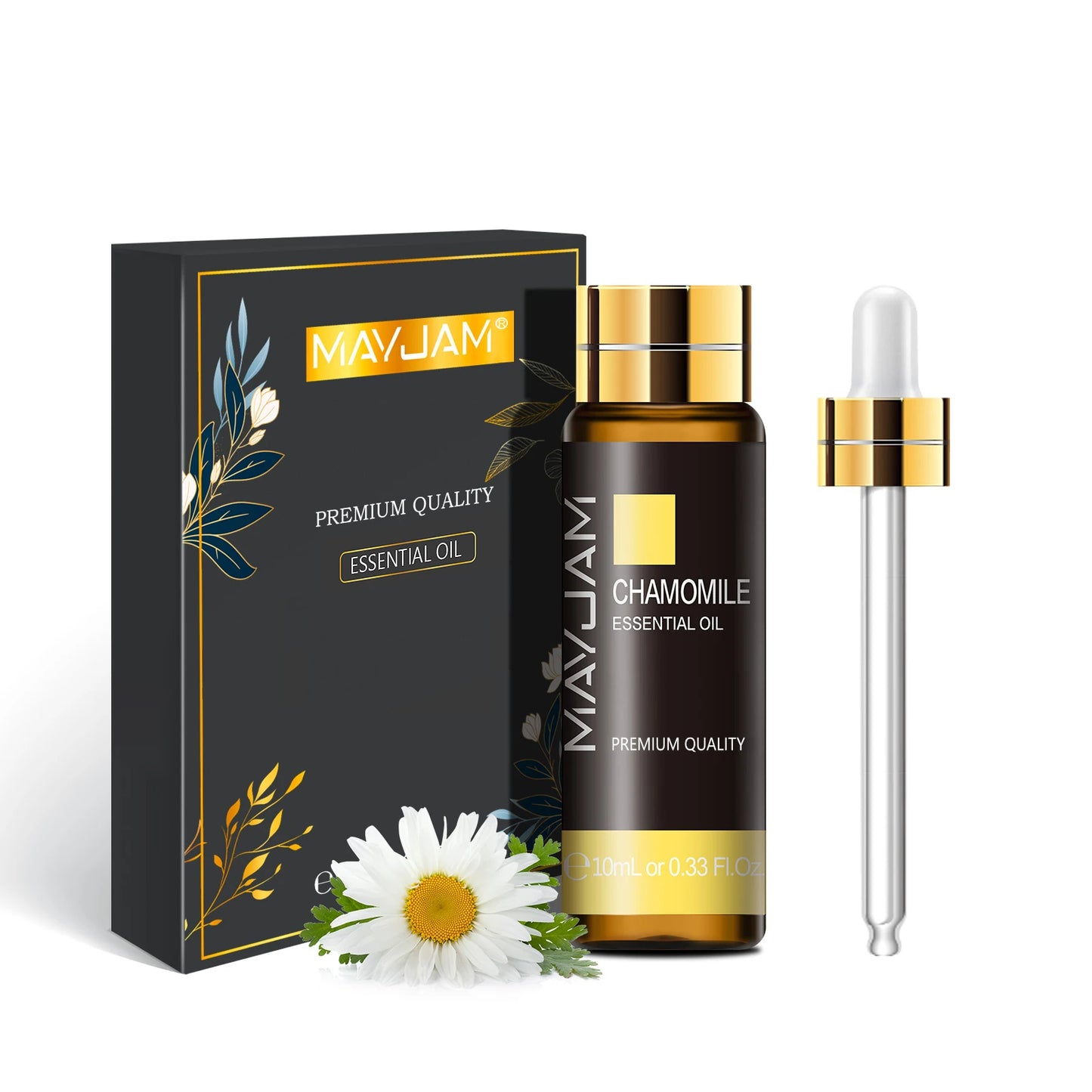 Pure Essential Oils Set (10ML) – Lavender, Eucalyptus, Rose, Lemon, Mint & More for Relaxation, Diffusers & Aromatherapy