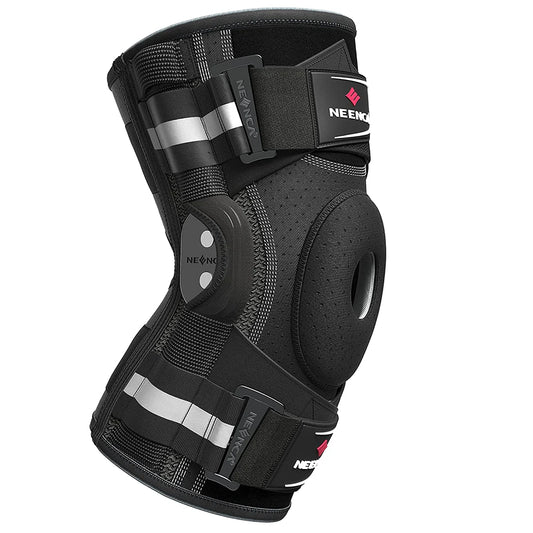 Adjustable Hinged Knee Brace – Dual Stabilizers for Pain Relief, Arthritis, Meniscus Tear, and Injury Recovery (ACL/MCL/PCL Support)