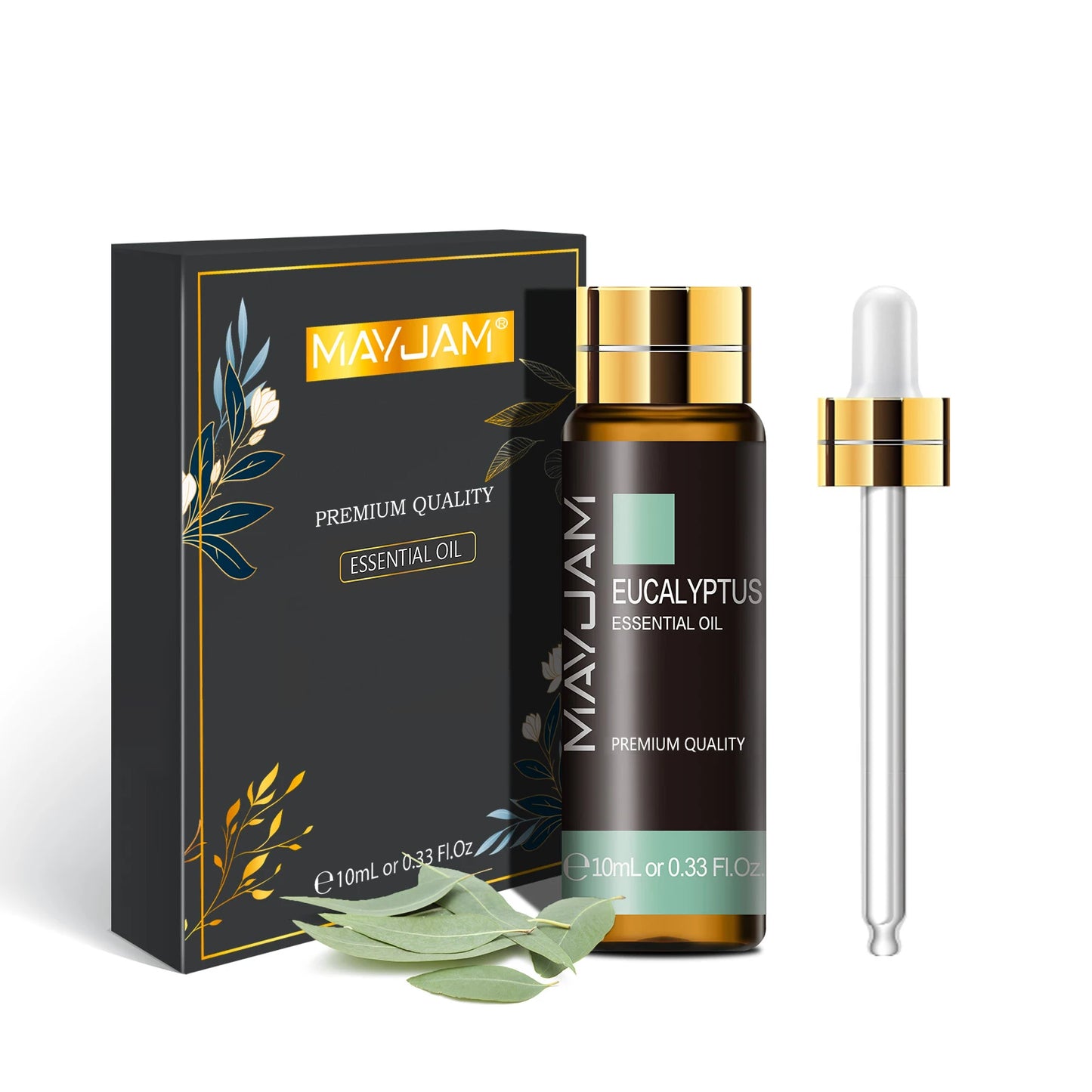 Pure Essential Oils Set (10ML) – Lavender, Eucalyptus, Rose, Lemon, Mint & More for Relaxation, Diffusers & Aromatherapy