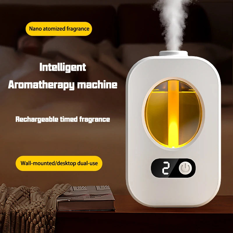 Automatic Essential Oil Diffuser – Smart Air Freshener, Aromatherapy Humidifier & Fragrance Dispenser