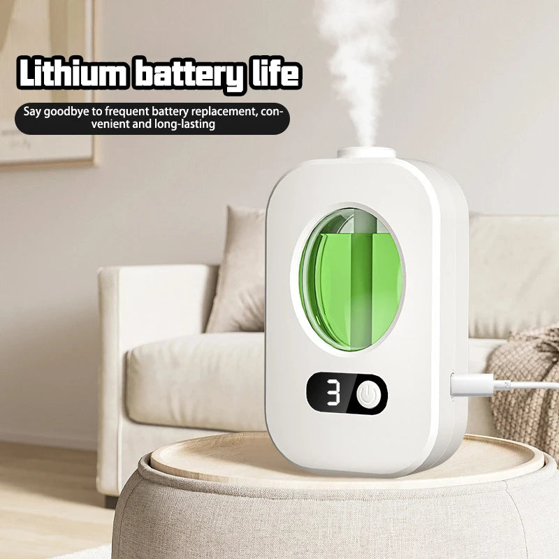 Automatic Essential Oil Diffuser – Smart Air Freshener, Aromatherapy Humidifier & Fragrance Dispenser