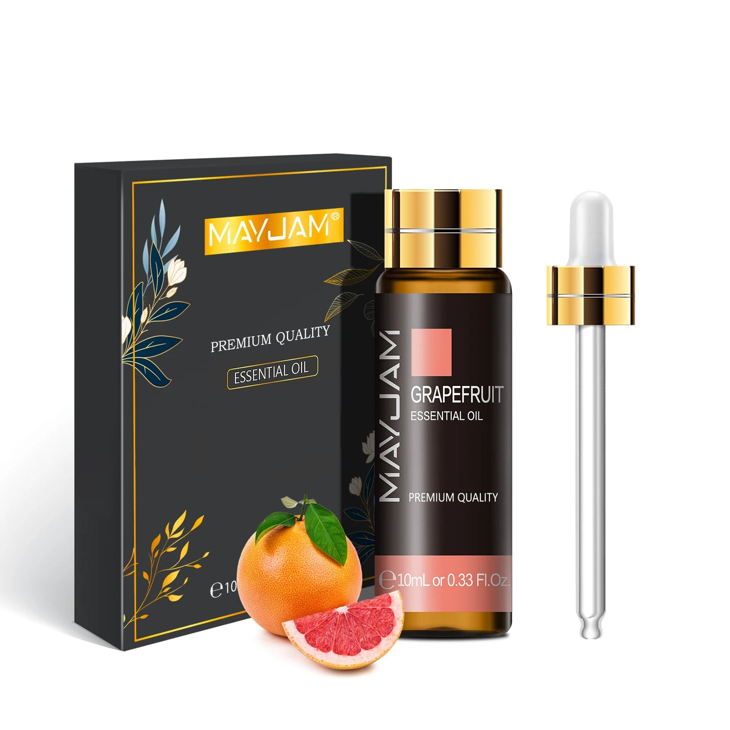 Pure Essential Oils Set (10ML) – Lavender, Eucalyptus, Rose, Lemon, Mint & More for Relaxation, Diffusers & Aromatherapy