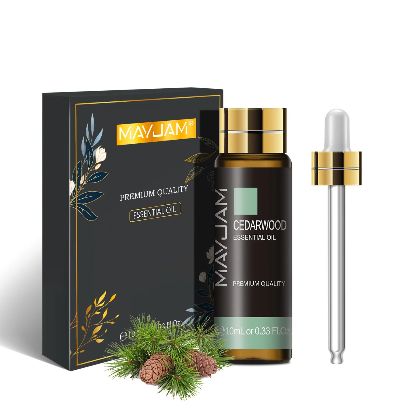 Pure Essential Oils Set (10ML) – Lavender, Eucalyptus, Rose, Lemon, Mint & More for Relaxation, Diffusers & Aromatherapy