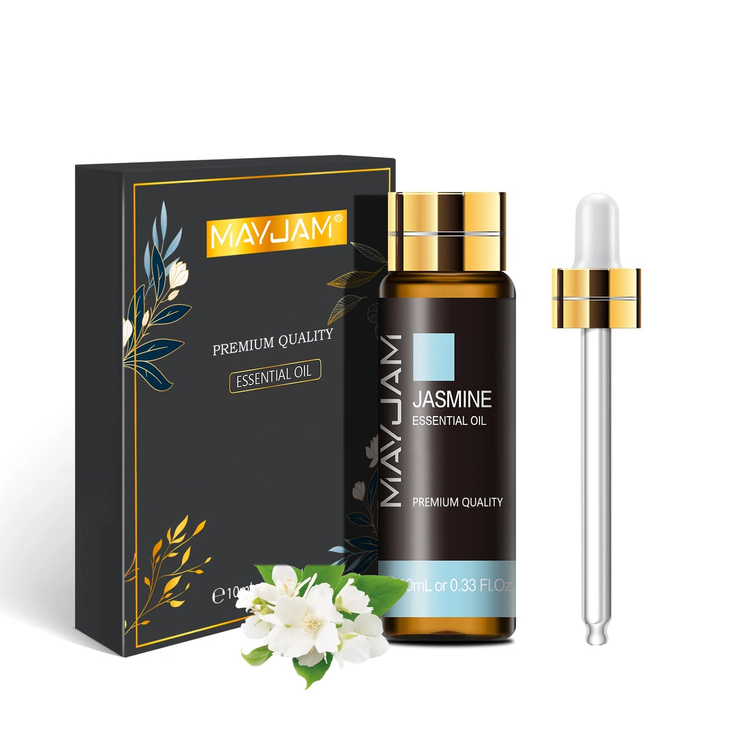 Pure Essential Oils Set (10ML) – Lavender, Eucalyptus, Rose, Lemon, Mint & More for Relaxation, Diffusers & Aromatherapy