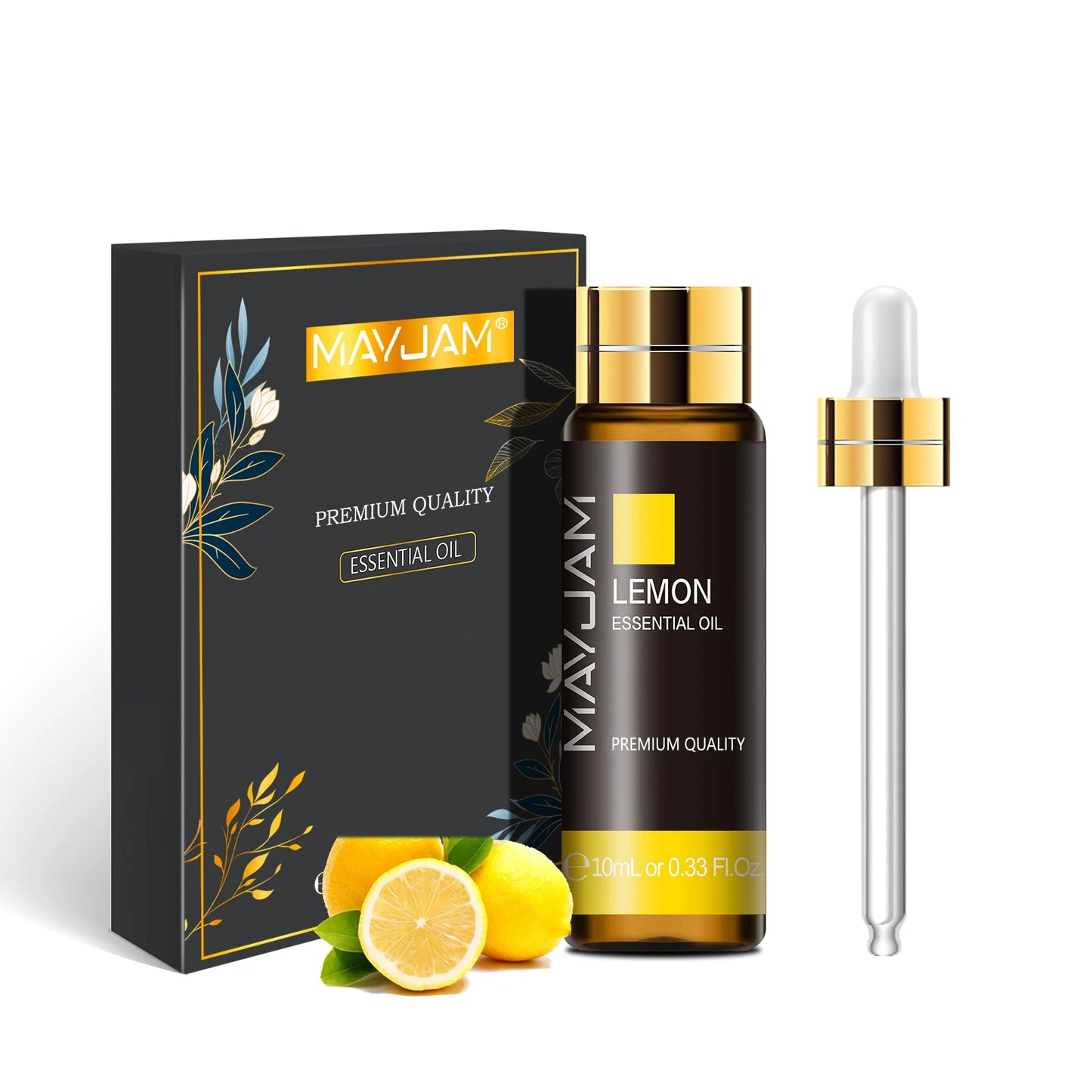 Pure Essential Oils Set (10ML) – Lavender, Eucalyptus, Rose, Lemon, Mint & More for Relaxation, Diffusers & Aromatherapy